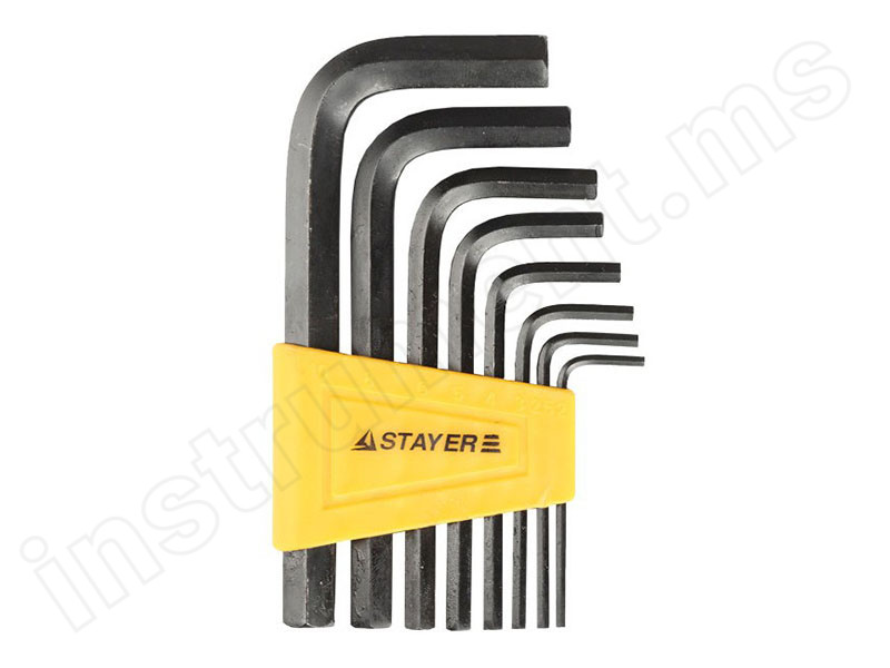 Набор ключей шестигранных 2-14 мм Stayer - фото 1